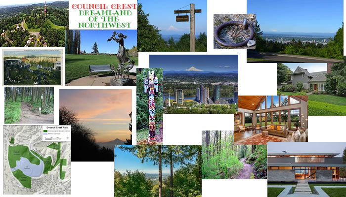 Portland neighborhood guide, council crest and Portland Heights
