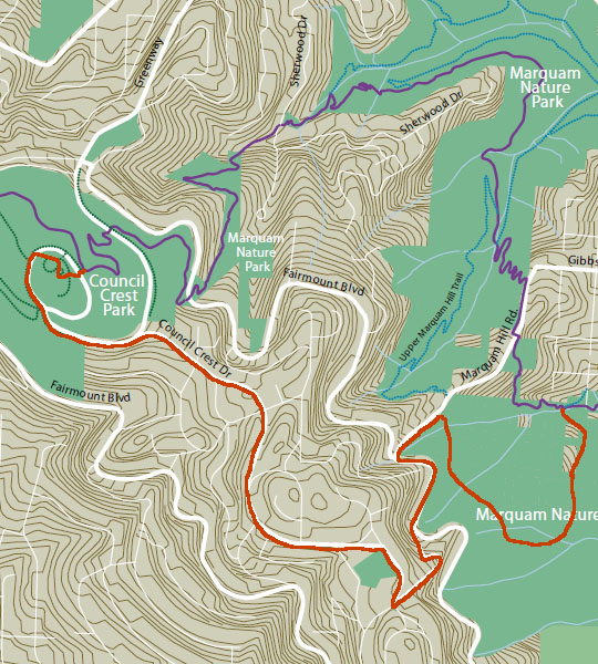 portland neighborhood guide, marquam park