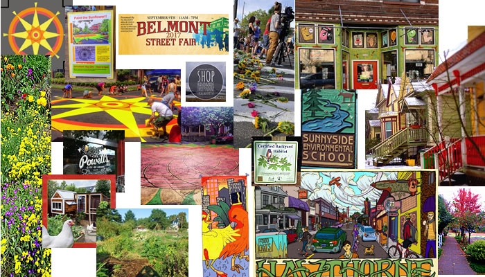 Portland neighborhood guide, sunnyside Belmont Hawthorne neighborhood