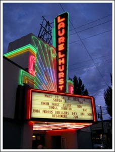 portland neighborhood guide, laurelhurst theater