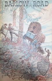 Here is an old Painting depicting the trails encountered on the Barlow Trail
