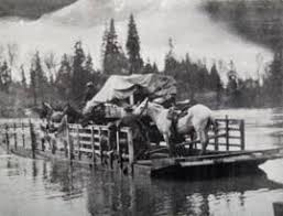 Historic Canby ferry was used to transport livestock and fruits and vegetables to market