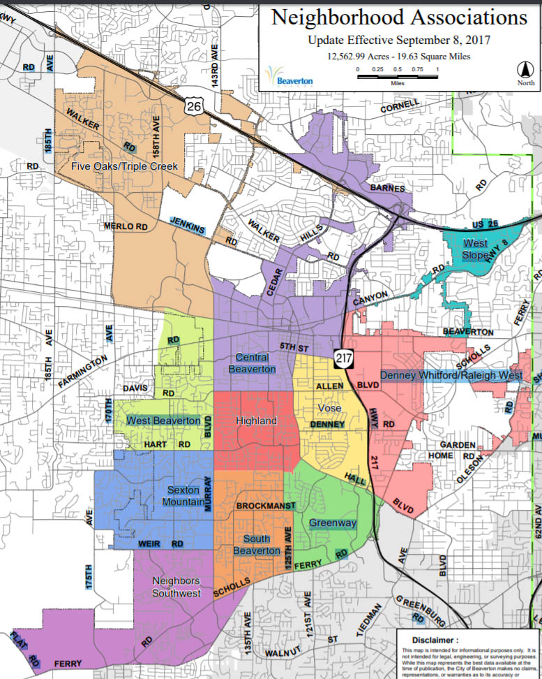 Beaverton Neighborhoods