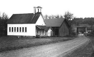 Willamina_Fendall_school_house_Feb_1959