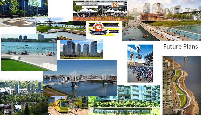 south waterfront collage