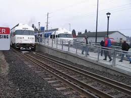 Tigard Wes commuter train