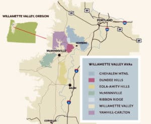 wine growing areas map