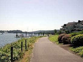 trail along river johns landing